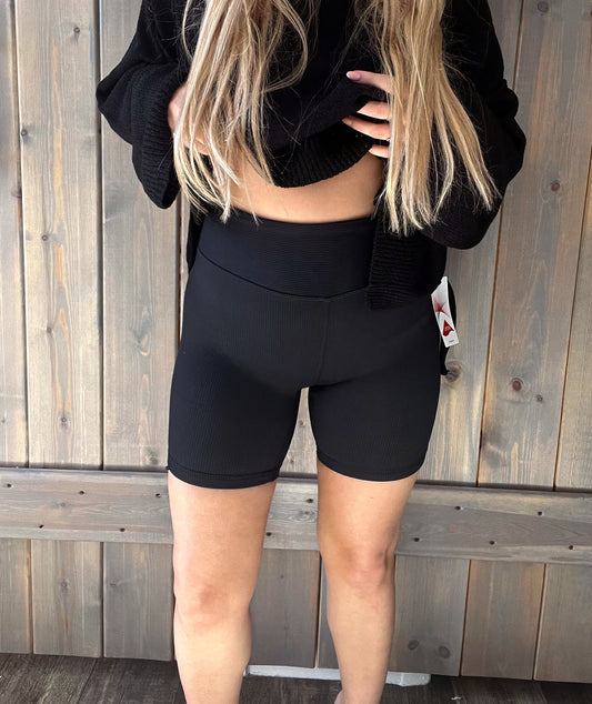 On The Run Biker Shorts