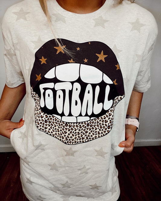 Football Star Graphic Tee