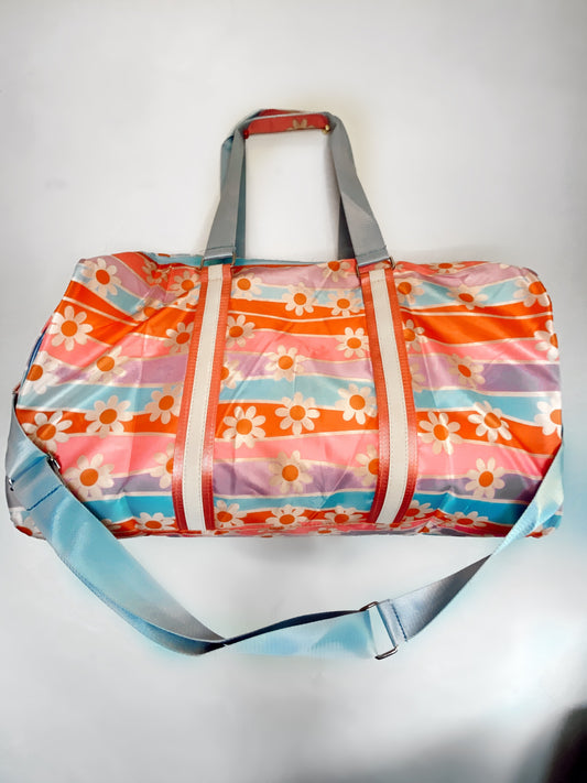 Daisy Stripes Weekender Bag