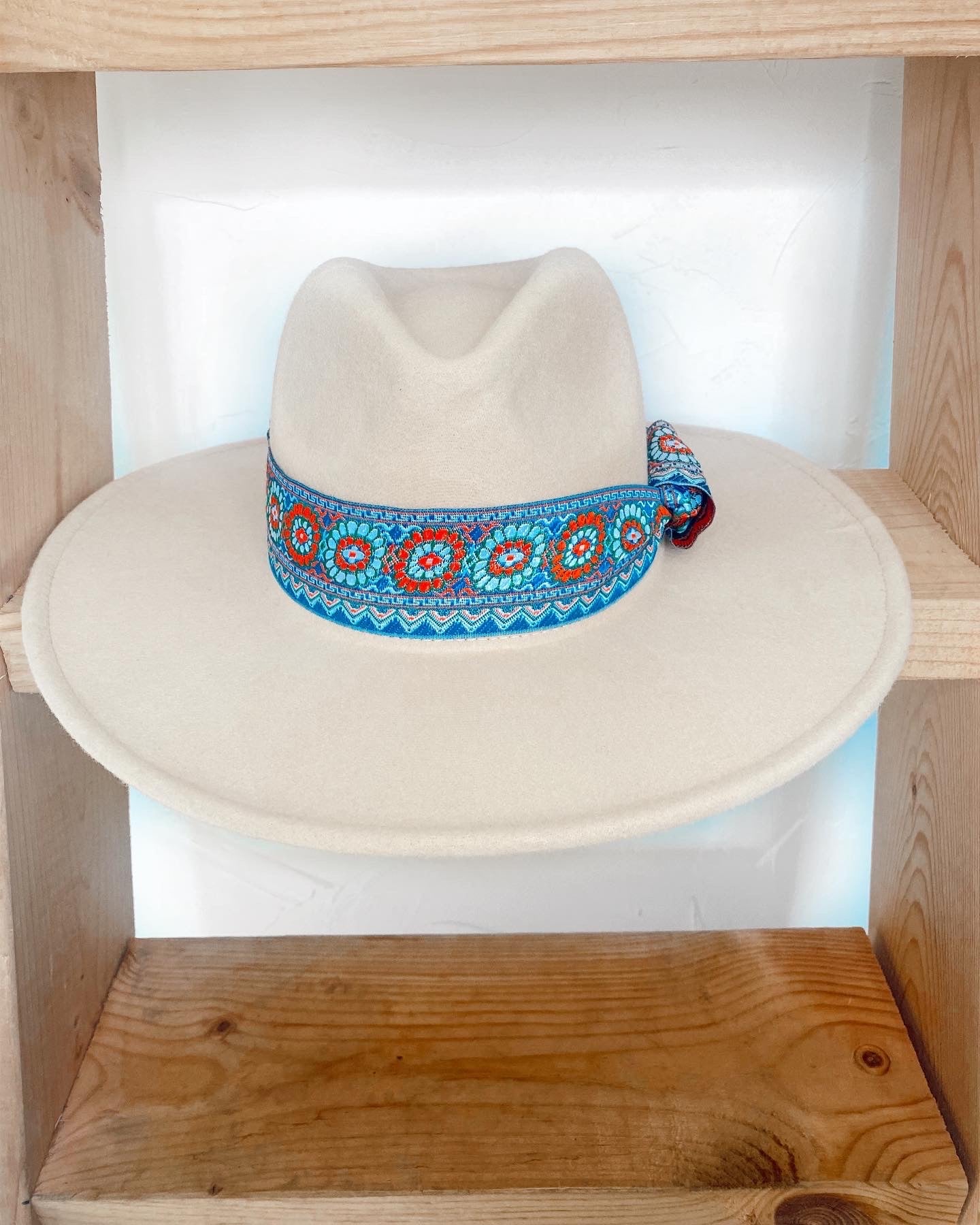 Boho Wide Brim Hat