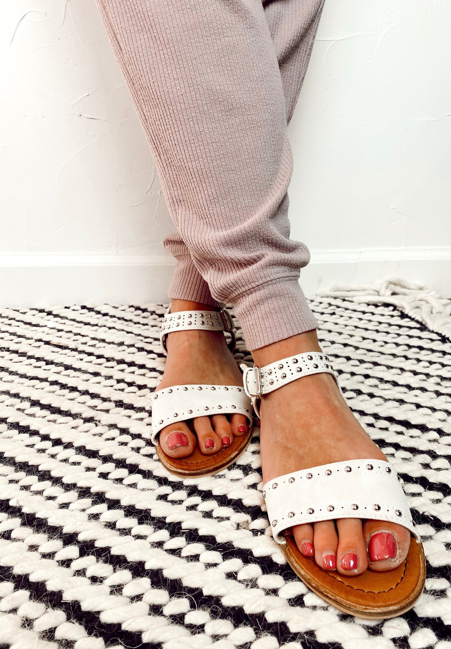 Stone Studded Sandals