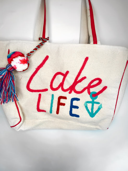 Lake Life Tote Bag